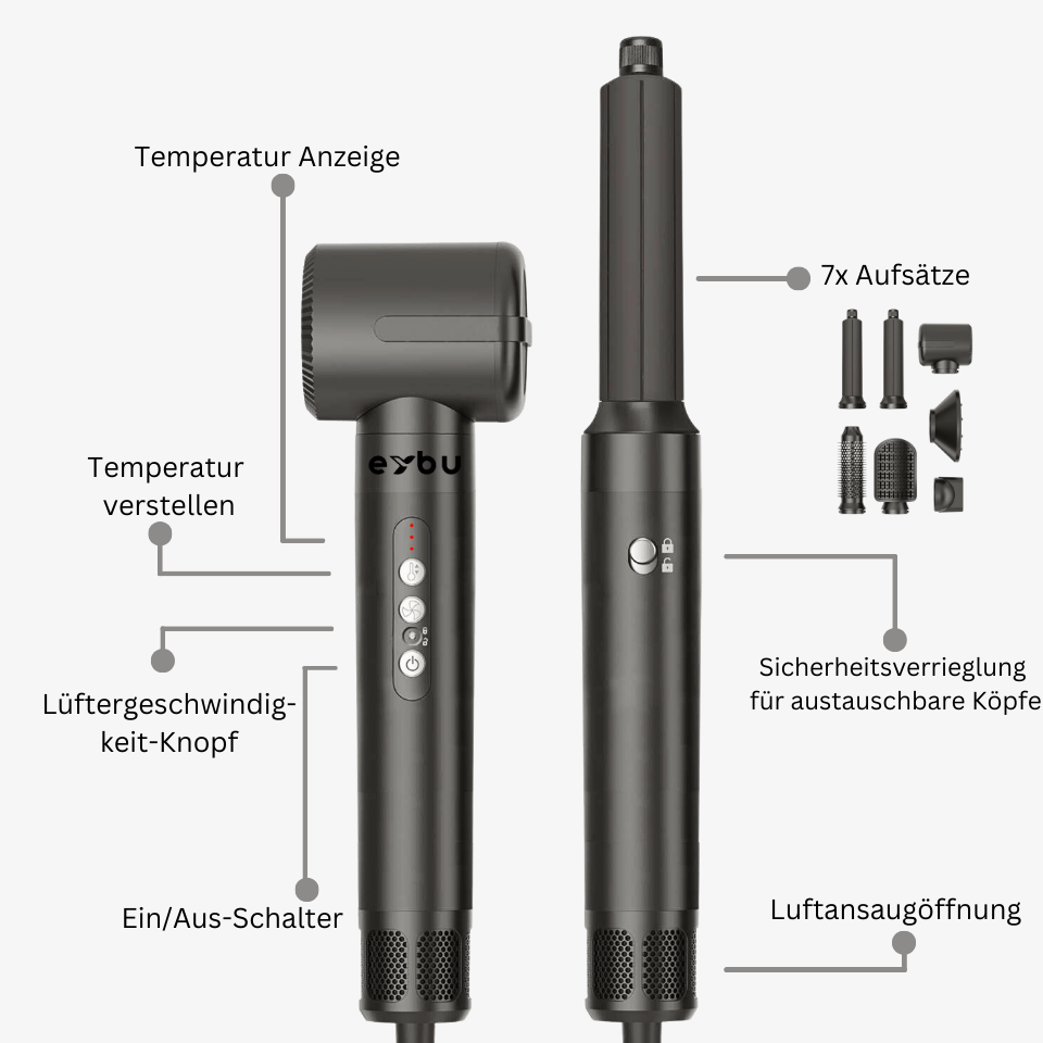 7-in-1 Haarstyler & -trockner